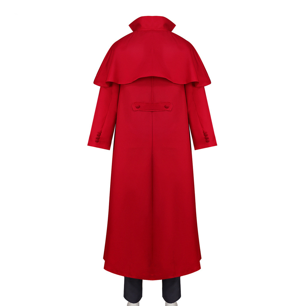 Herushingu Alucard Red Outfit Halloween Carnival Cosplay Costume