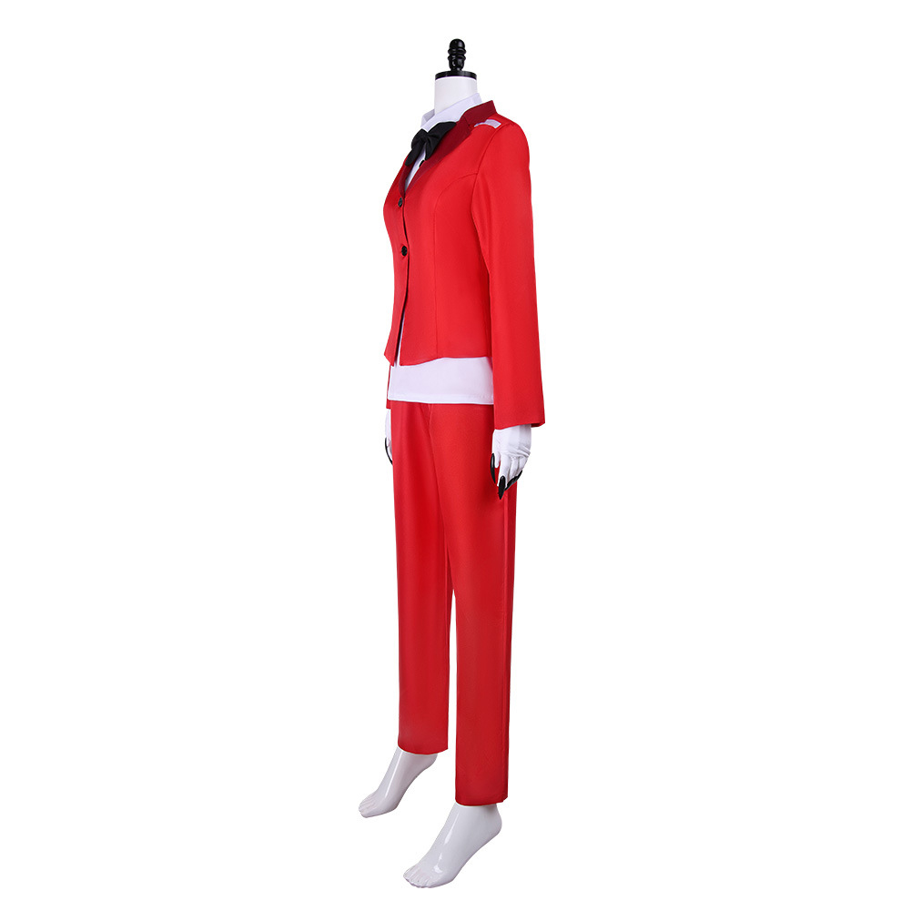 Hazbin Hotel Charlie Morningstar Women Red Outfit Halloween Carnival Cosplay Costume