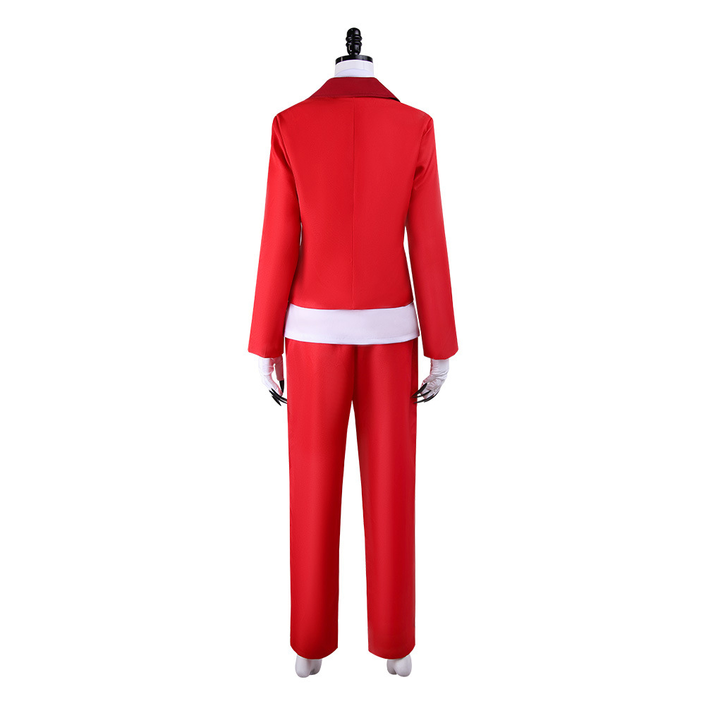 Hazbin Hotel Charlie Morningstar Women Red Outfit Halloween Carnival Cosplay Costume