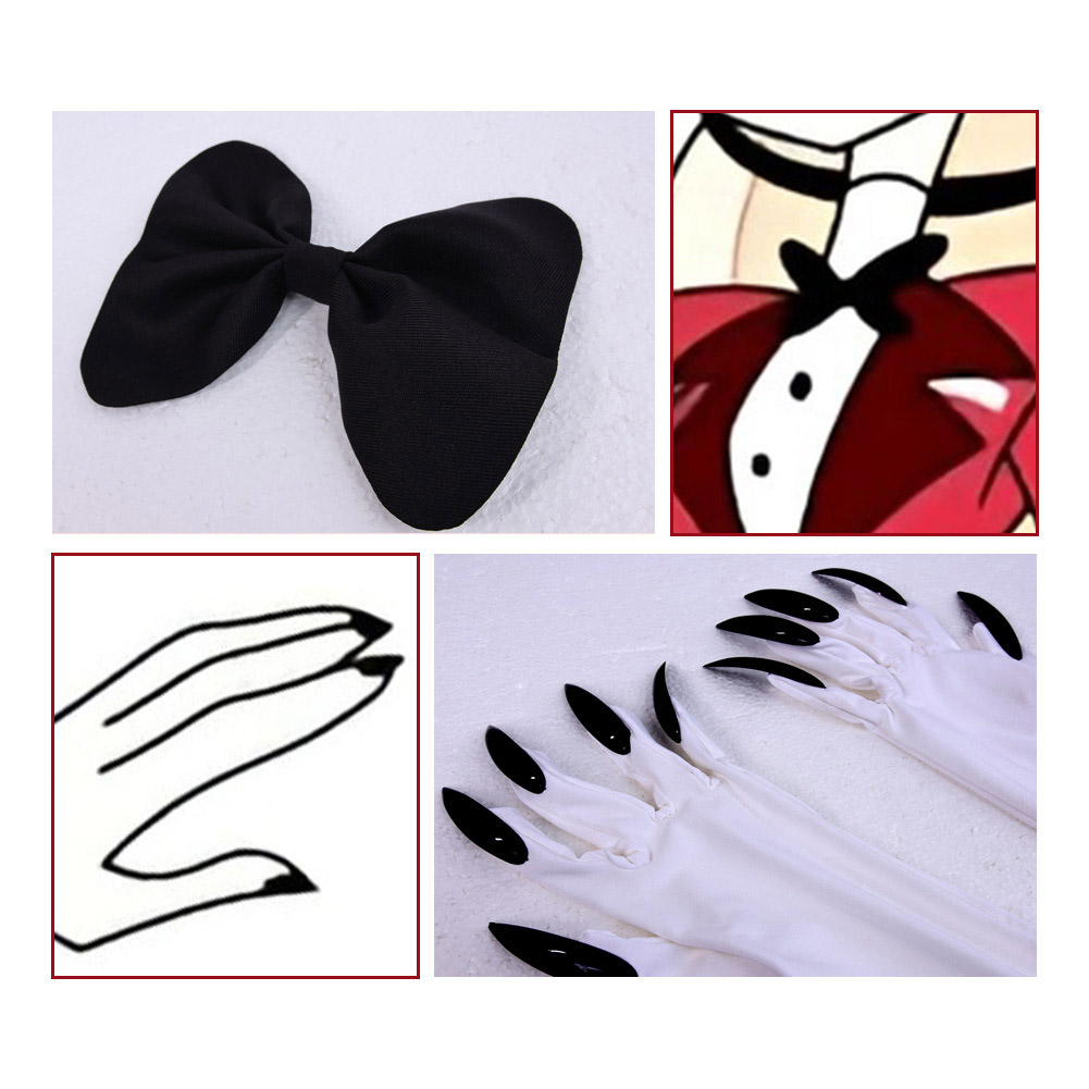 Hazbin Hotel Charlie Morningstar Women Red Outfit Halloween Carnival Cosplay Costume