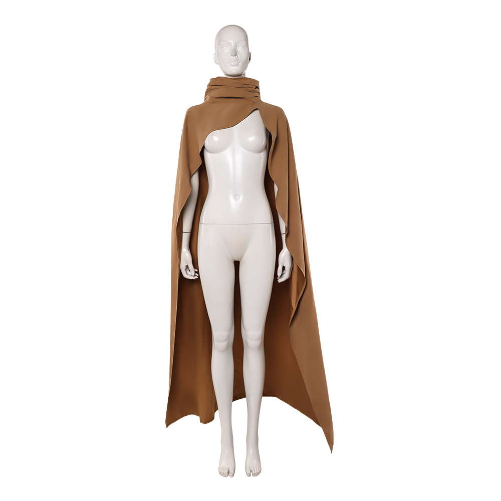 Devon Izara Women Brown Cloak Outfits Halloween Carnival Cosplay Costume
