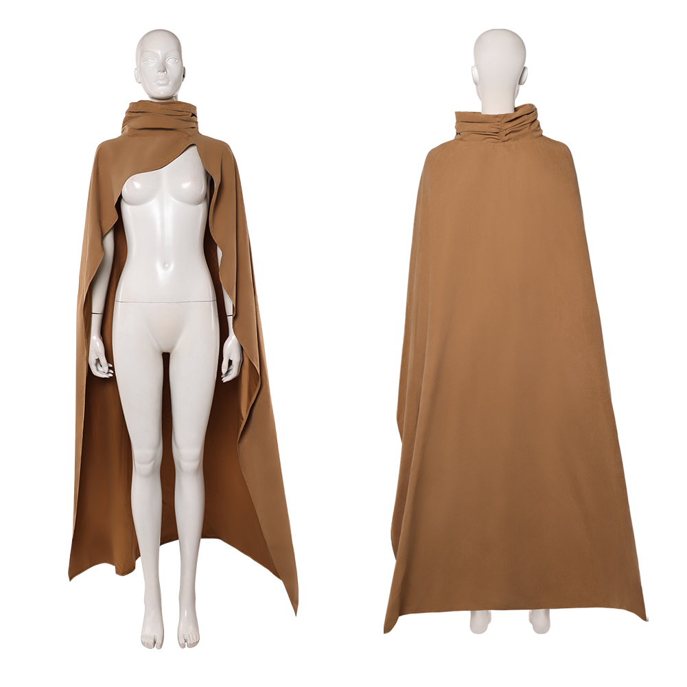 Devon Izara Women Brown Cloak Outfits Halloween Carnival Cosplay Costume