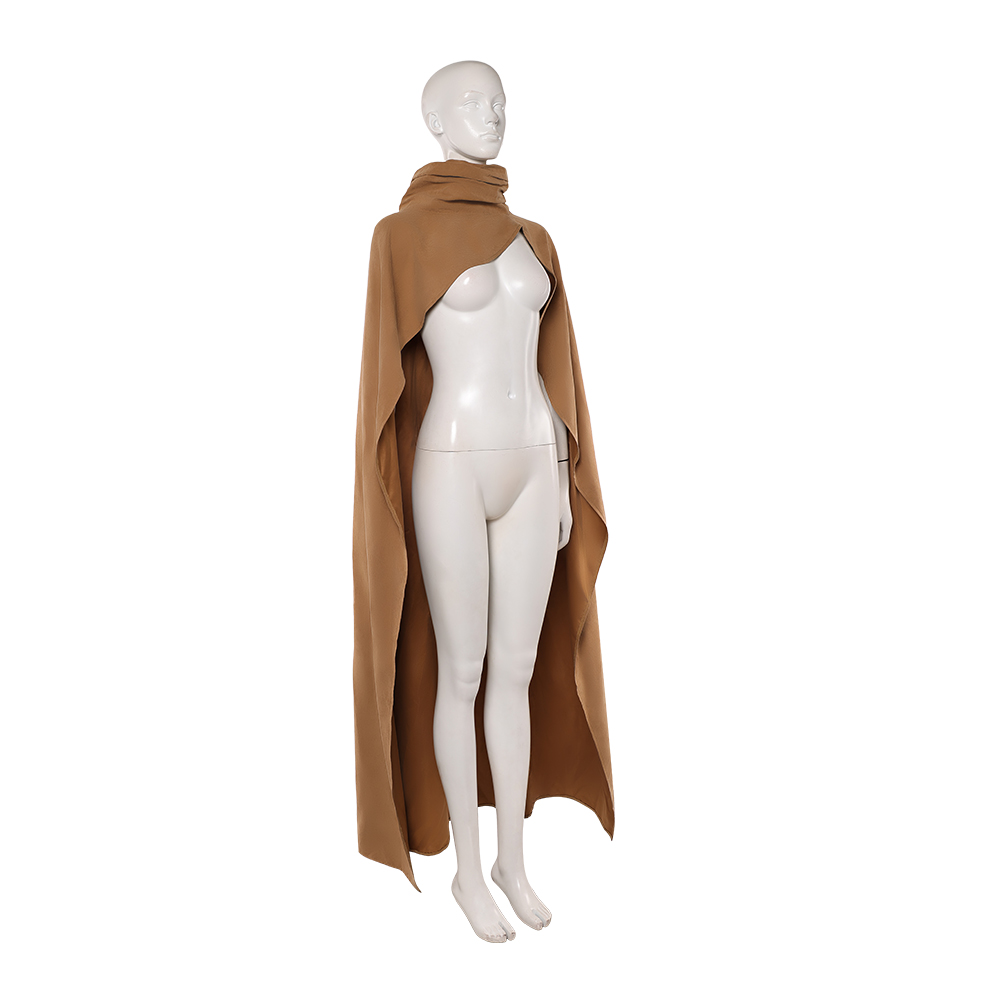 Devon Izara Women Brown Cloak Outfits Halloween Carnival Cosplay Costume