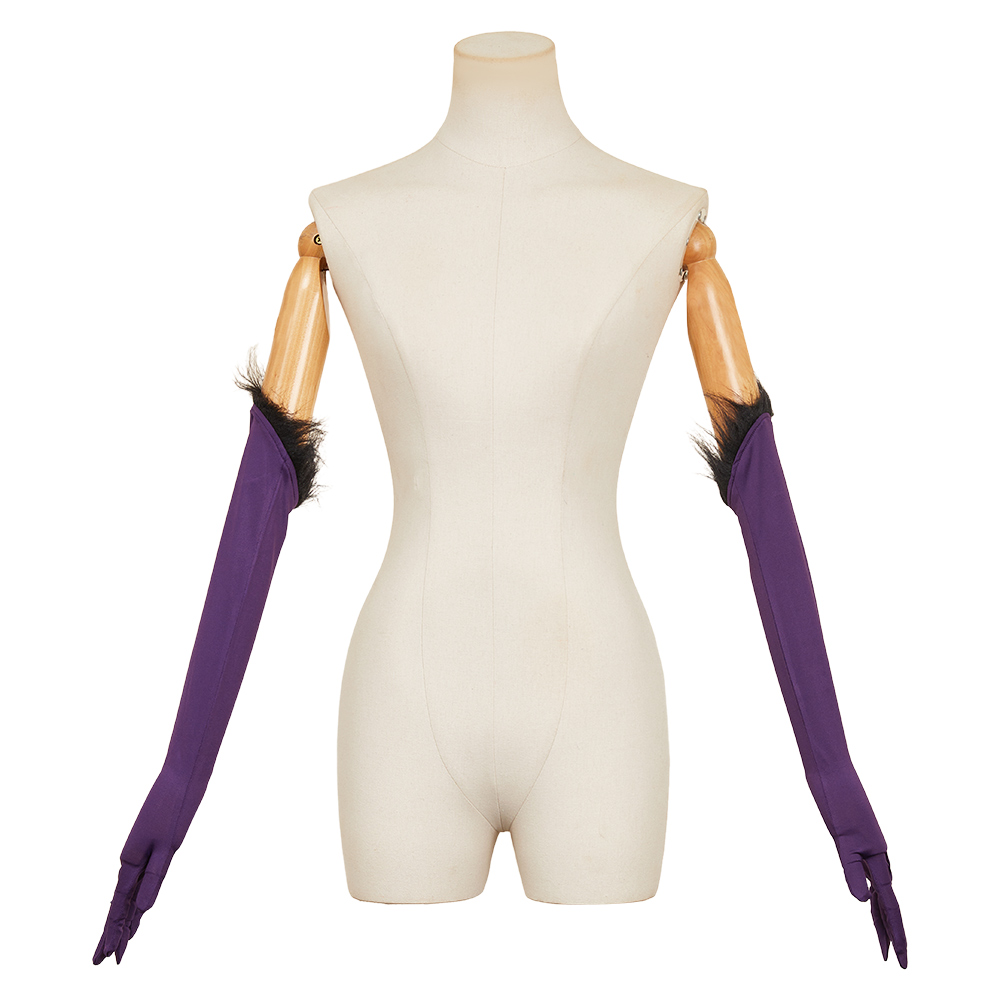 Medalist Hikaru Kamisaki Women Purple Dress Outfits Halloween Carnival Cosplay Costume