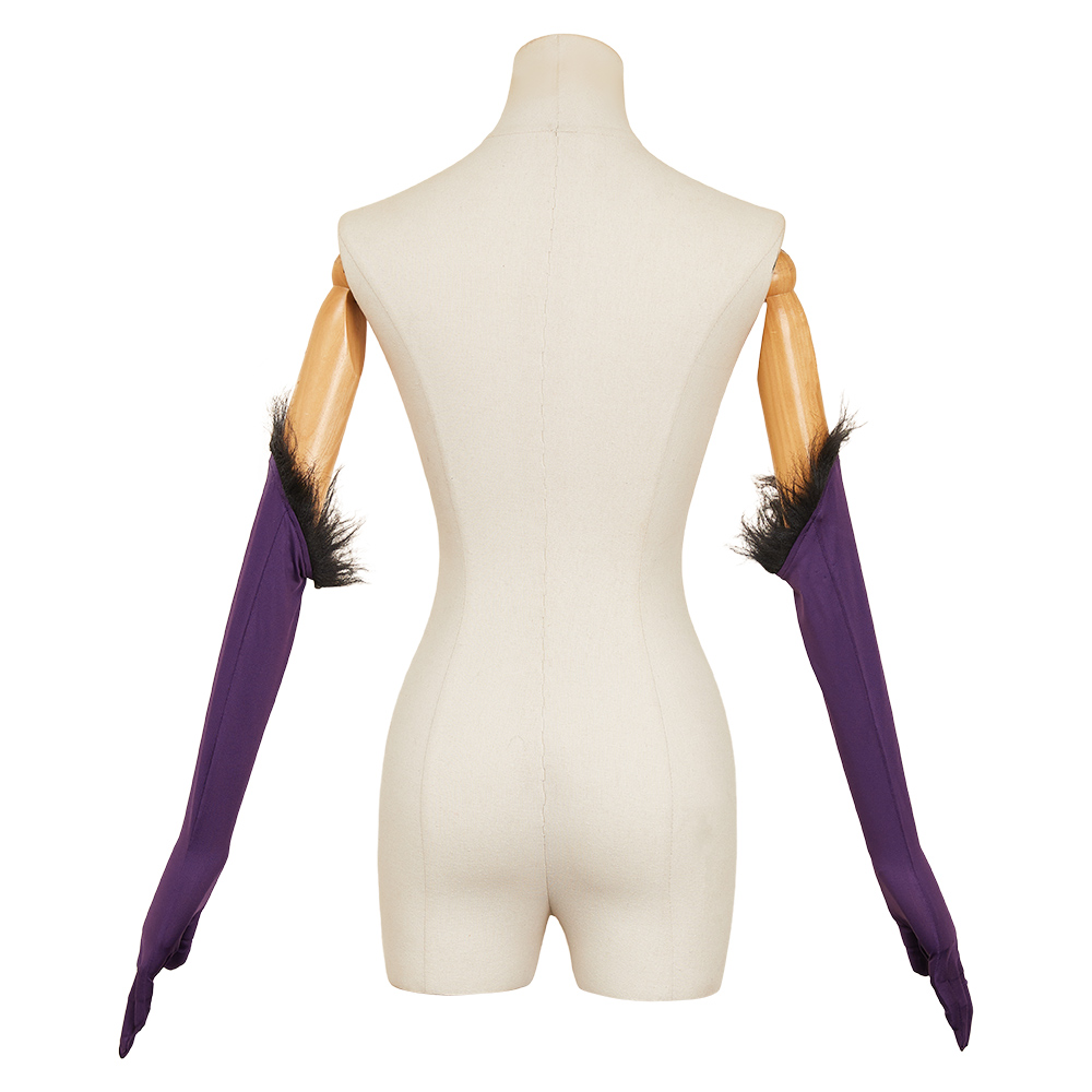 Medalist Hikaru Kamisaki Women Purple Dress Outfits Halloween Carnival Cosplay Costume