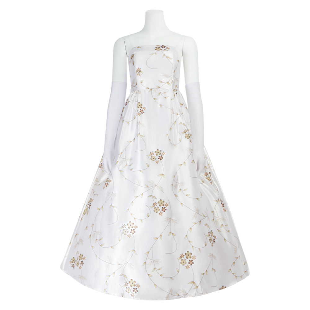 The Princess Diaries Mia White Princess Dress Outfit Halloween Carnival Cosplay Costume