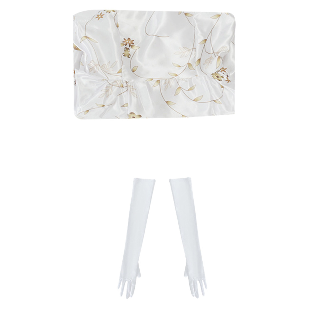 The Princess Diaries Mia White Princess Dress Outfit Halloween Carnival Cosplay Costume