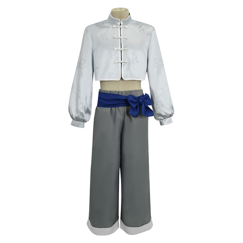 Blue Lock Seishiro Nagi Kung Fu Outfit Halloween Carnival Cosplay Costume