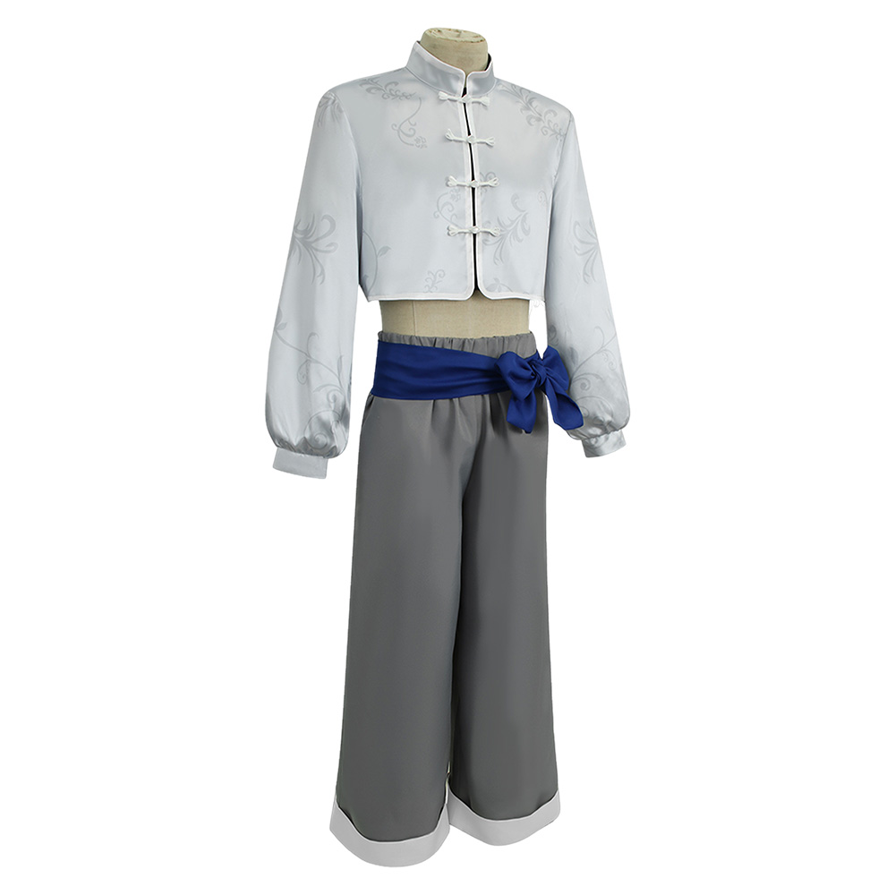 Blue Lock Seishiro Nagi Kung Fu Outfit Halloween Carnival Cosplay Costume