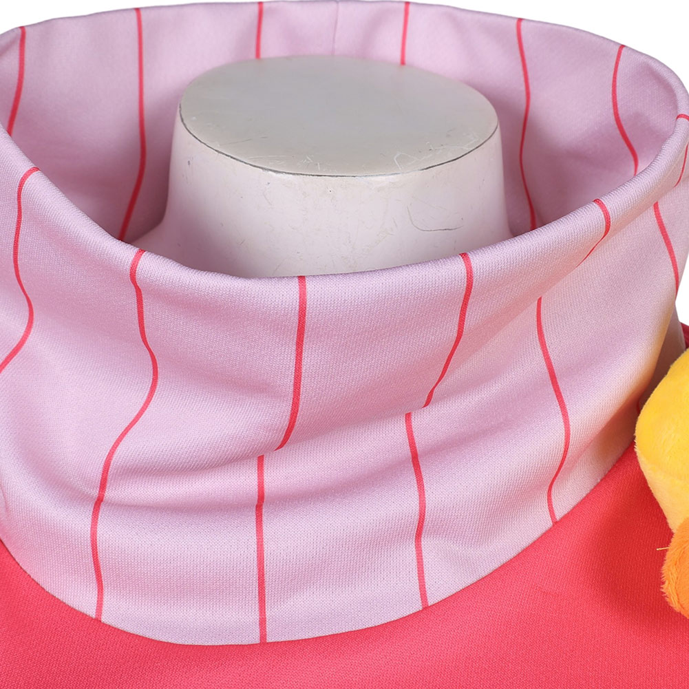 Hazbin Hotel Season 2 Lucifer Pink Pajamas Outfit Halloween Carnival Cosplay Costume