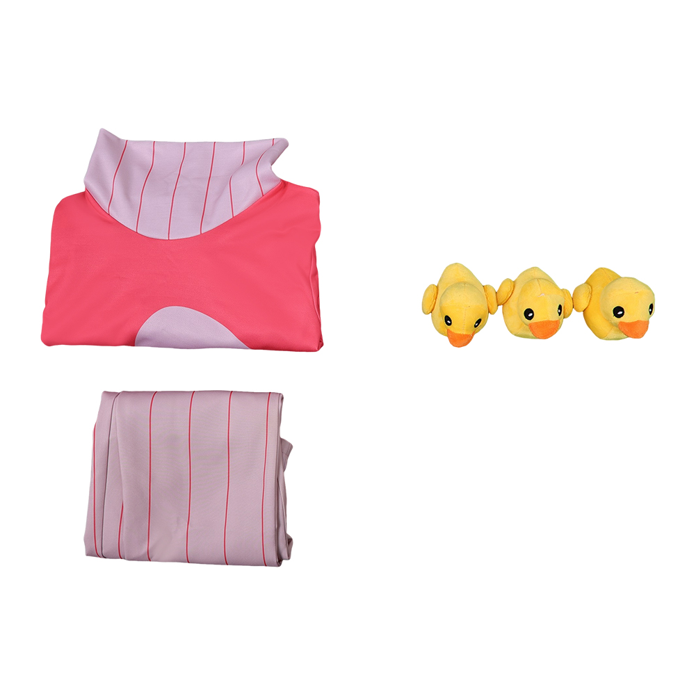 Hazbin Hotel Season 2 Lucifer Pink Pajamas Outfit Halloween Carnival Cosplay Costume