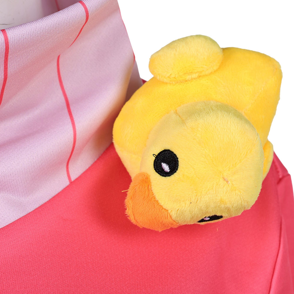 Hazbin Hotel Season 2 Lucifer Pink Pajamas Outfit Halloween Carnival Cosplay Costume