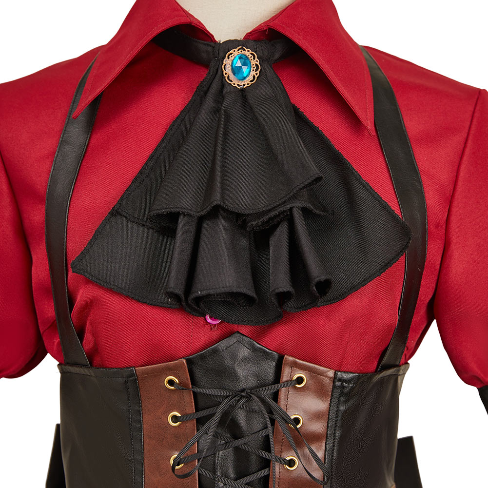 BanG Dream Togawa Sakiko Red Uniform Outfits Halloween Carnival Cosplay Costume