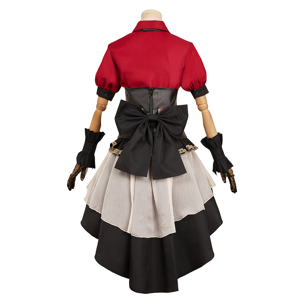 BanG Dream Togawa Sakiko Red Uniform Outfits Halloween Carnival Cosplay Costume