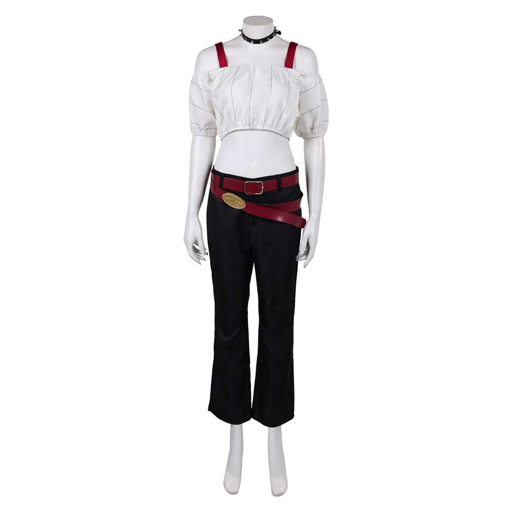 Kirara Hoshi Uniesex White Outfit Halloween Carnival Cosplay Costume