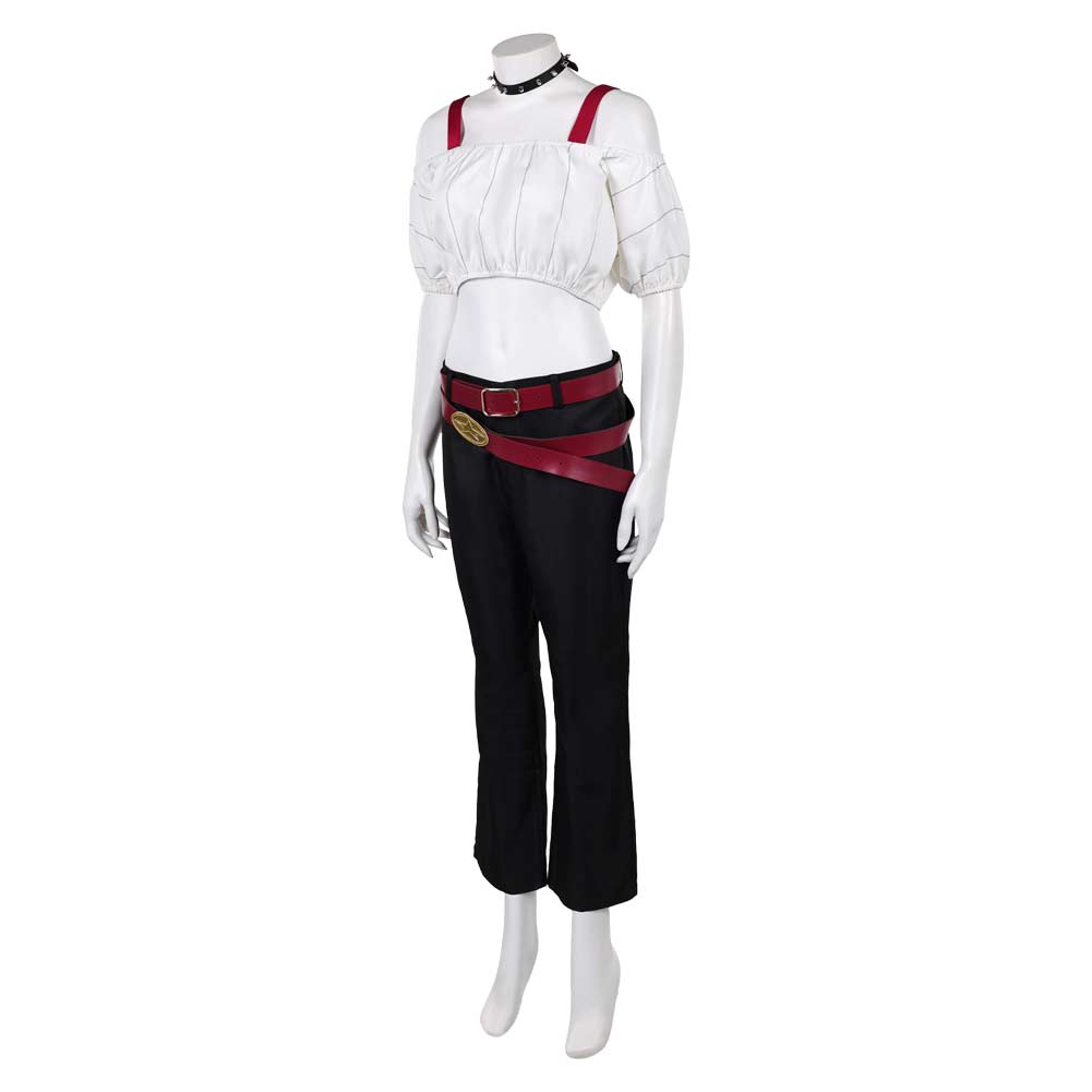 Kirara Hoshi Uniesex White Outfit Halloween Carnival Cosplay Costume