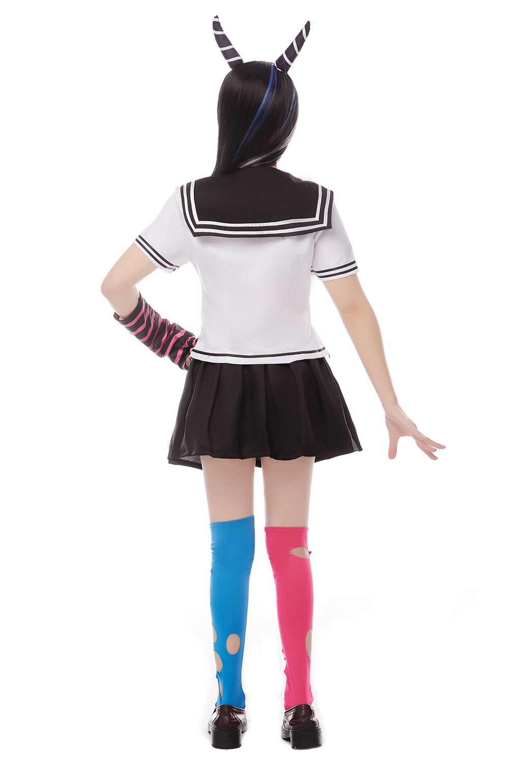 Super DanganRonpa Ibuki Mioda Outfits Cosplay Costume Halloween Suit