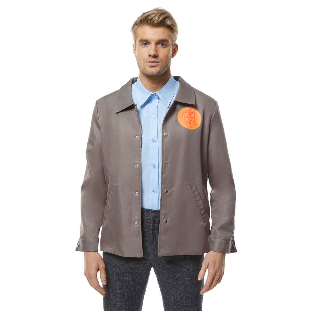 Loki Time Change Authority Coat Cosplay Costume Festival Party Outfit 