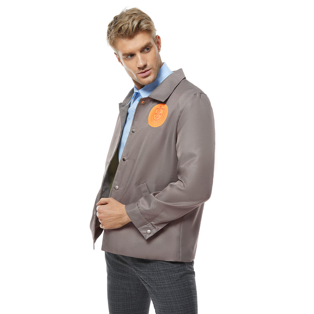 Loki Time Change Authority Coat Cosplay Costume Festival Party Outfit 