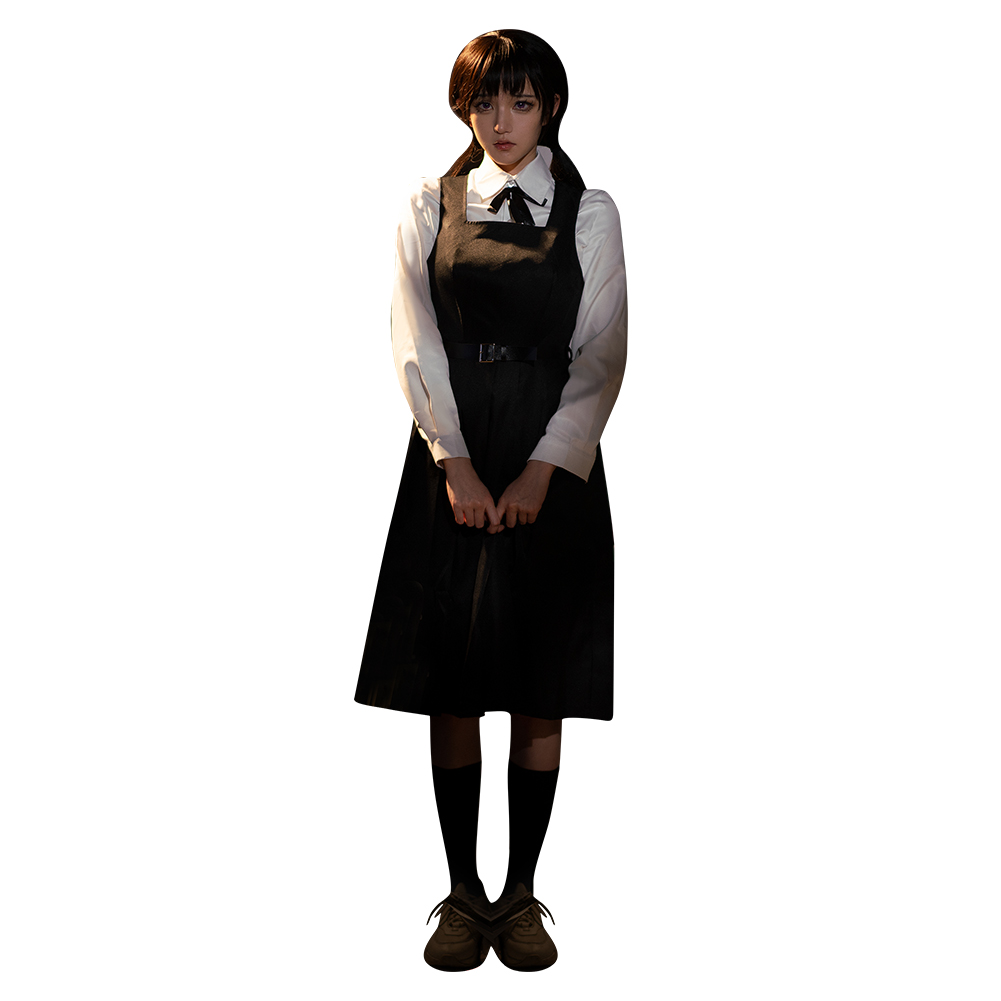 Chainsaw Man - Mitaka Asa Cosplay Costume Uniform Dress Outfits Halloween Carnival