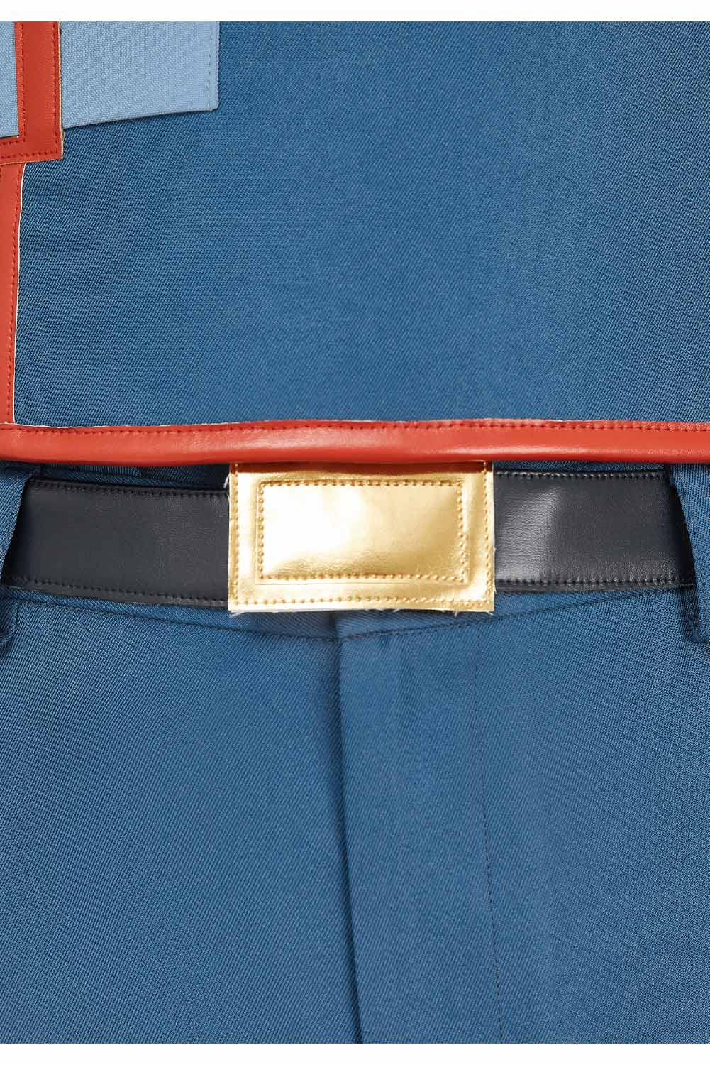 Andor Season 2 Syril Karn Blue Imperial Uniform Outfits Halloween Carnival Cosplay Costume