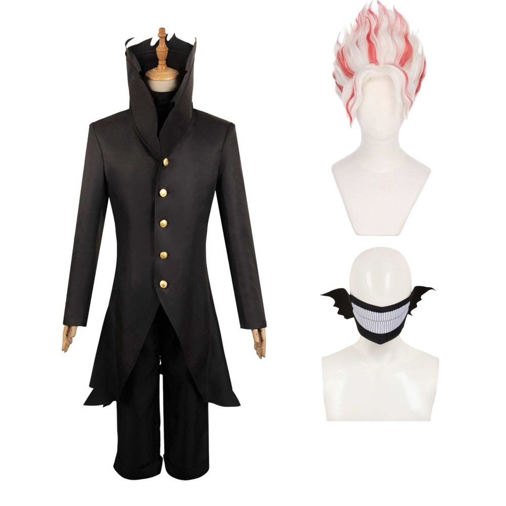 Dandadan Ken Takakura Uniform Set Outfits Halloween Carnival Suit Cosplay Costume