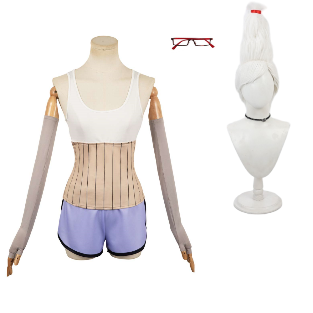 Dandadan Seiko Ayase Women Undershirt Set Outfits Halloween Carnival Suit Cosplay Costume