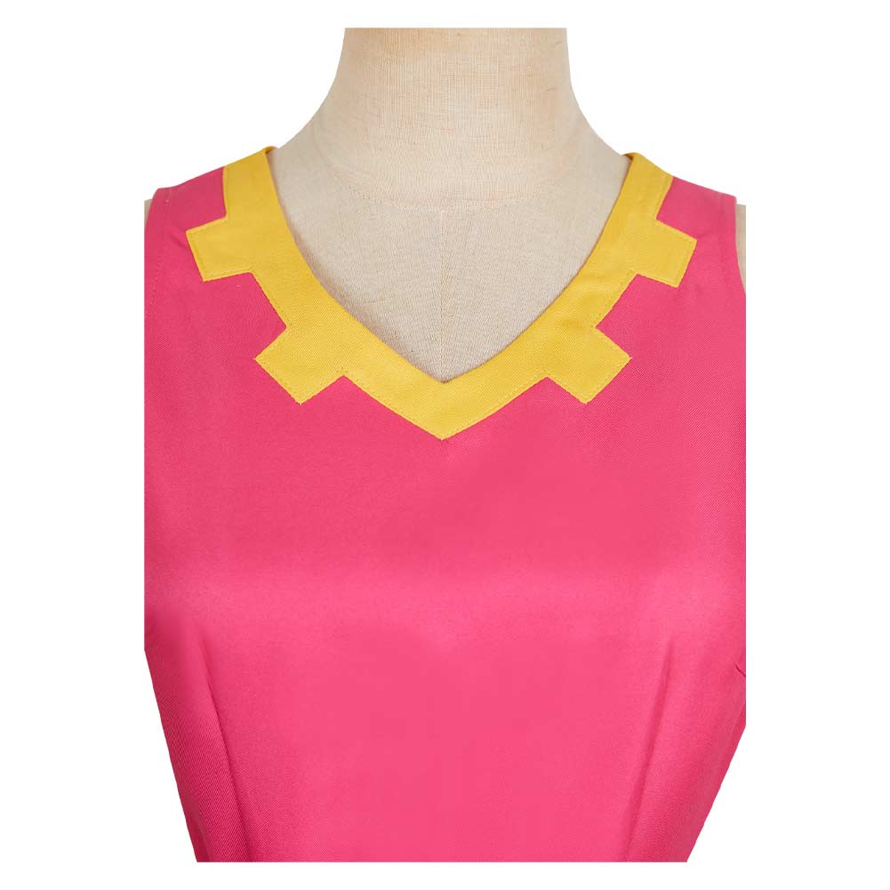 The Legend of Zelda: Echoes of Wisdom Princess Pink Outfit Halloween Carnival Cosplay Costume
