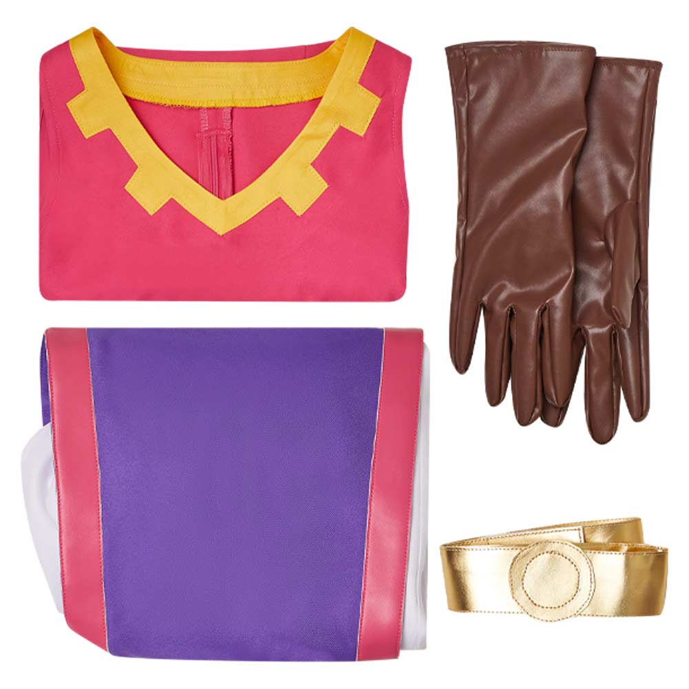 The Legend of Zelda: Echoes of Wisdom Princess Pink Outfit Halloween Carnival Cosplay Costume