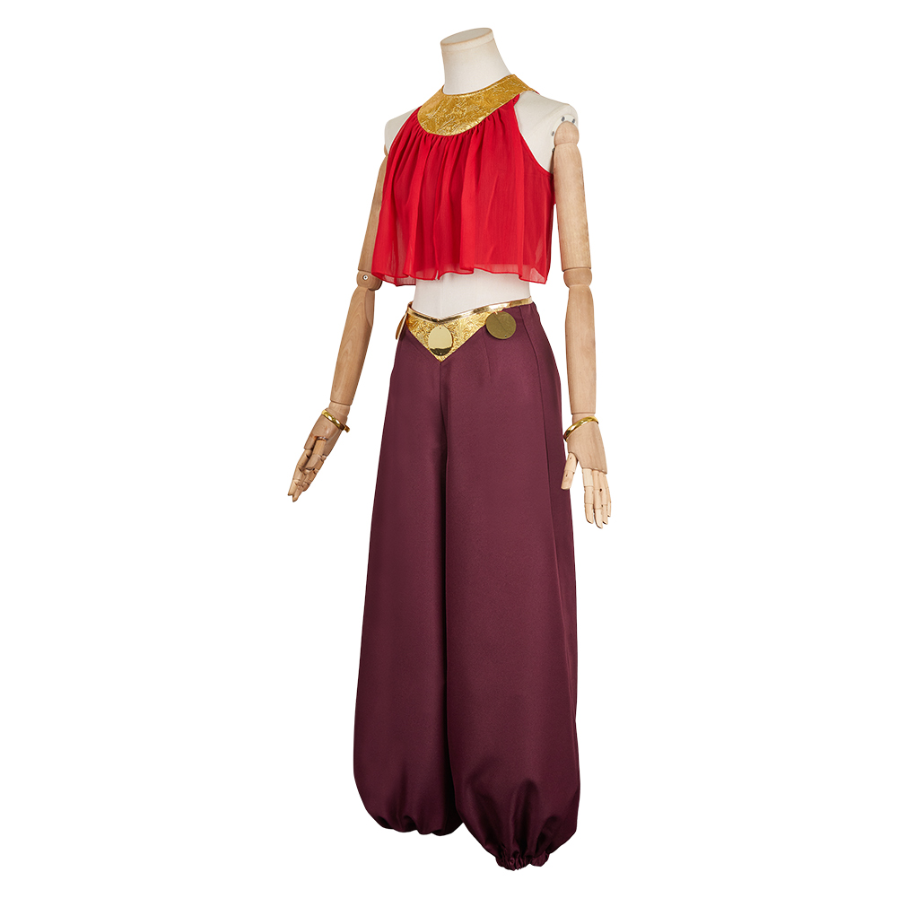 The Legend of Zelda: Echoes of Wisdom Princess Red Outfit Halloween Carnival Cosplay Costume