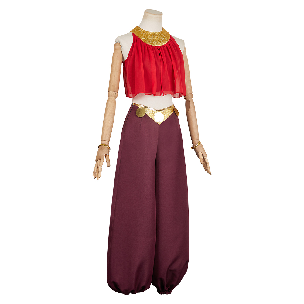 The Legend of Zelda: Echoes of Wisdom Princess Red Outfit Halloween Carnival Cosplay Costume