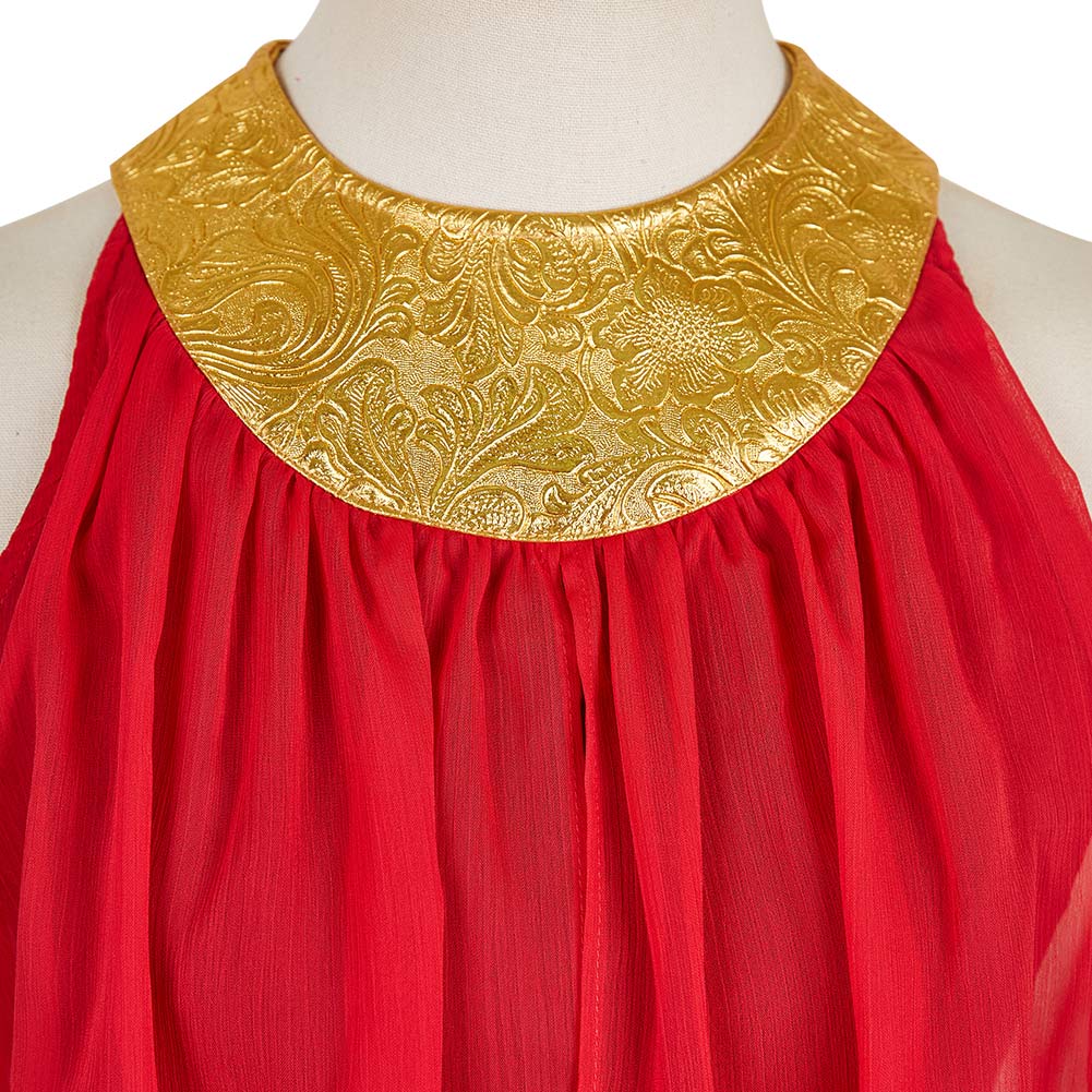 The Legend of Zelda: Echoes of Wisdom Princess Red Outfit Halloween Carnival Cosplay Costume