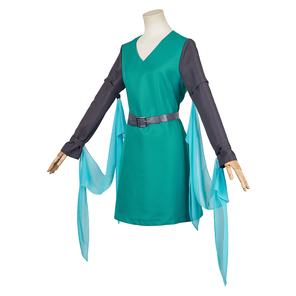 The Legend of Zelda: Echoes of Wisdom Princess Green Outfit Halloween Carnival Cosplay Costume