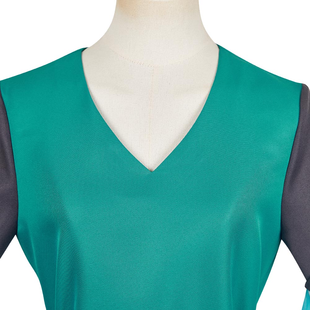 The Legend of Zelda: Echoes of Wisdom Princess Green Outfit Halloween Carnival Cosplay Costume