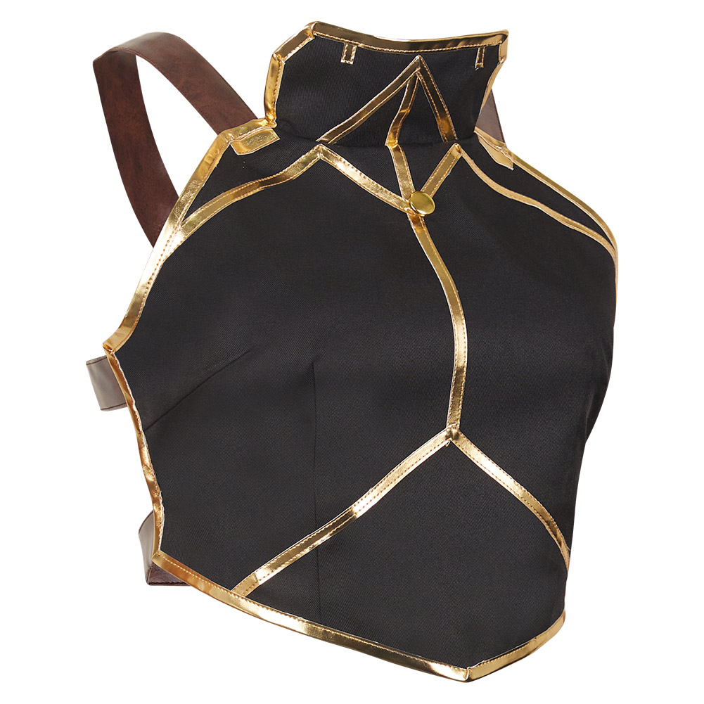 Arcane: League of Legends Season 2 Vi Black Vest Halloween Carnival Cosplay Costume