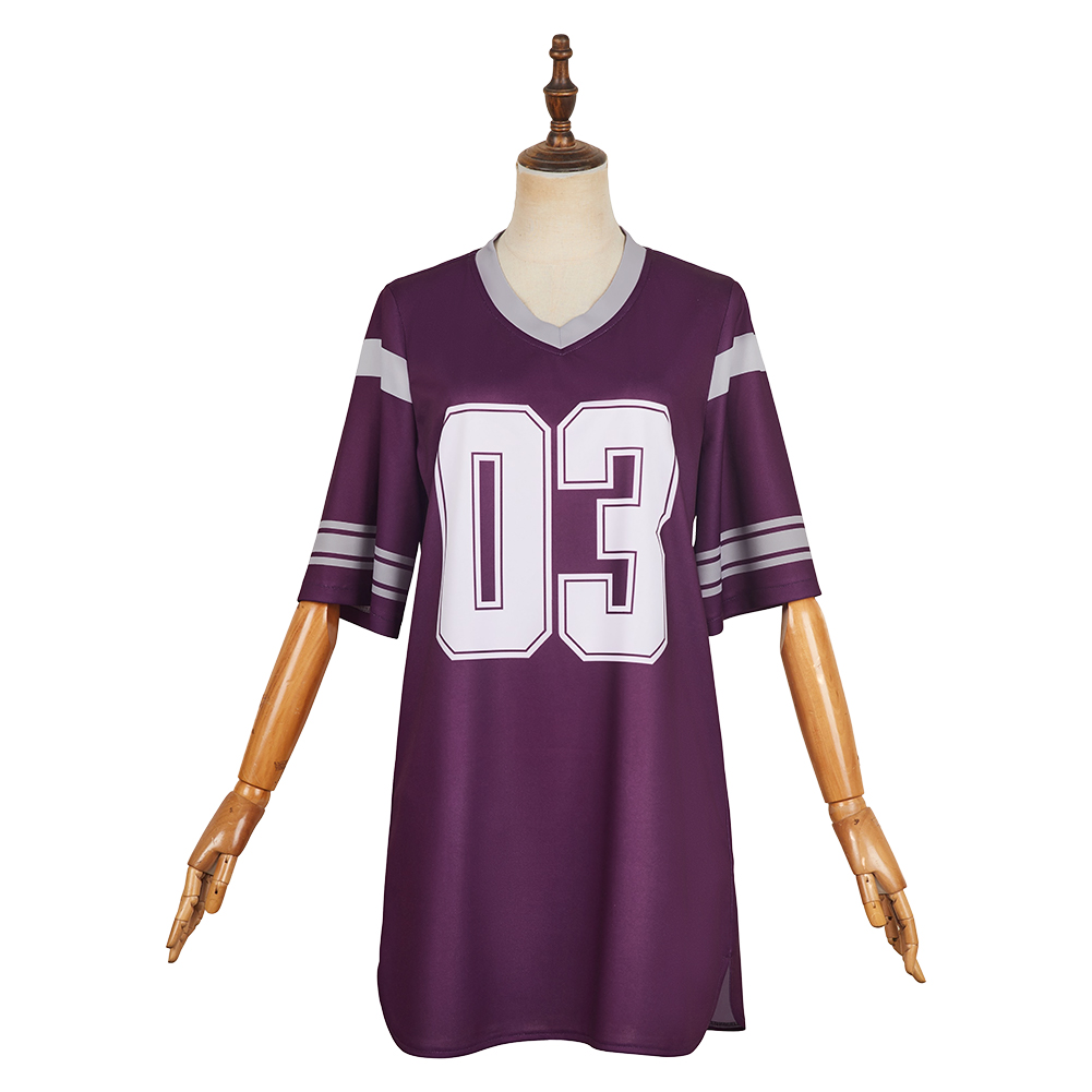 Agatha: Darkhold Diaries (2024) Agatha Harkness Purple T-shirt Halloween Carnival Cosplay Costume