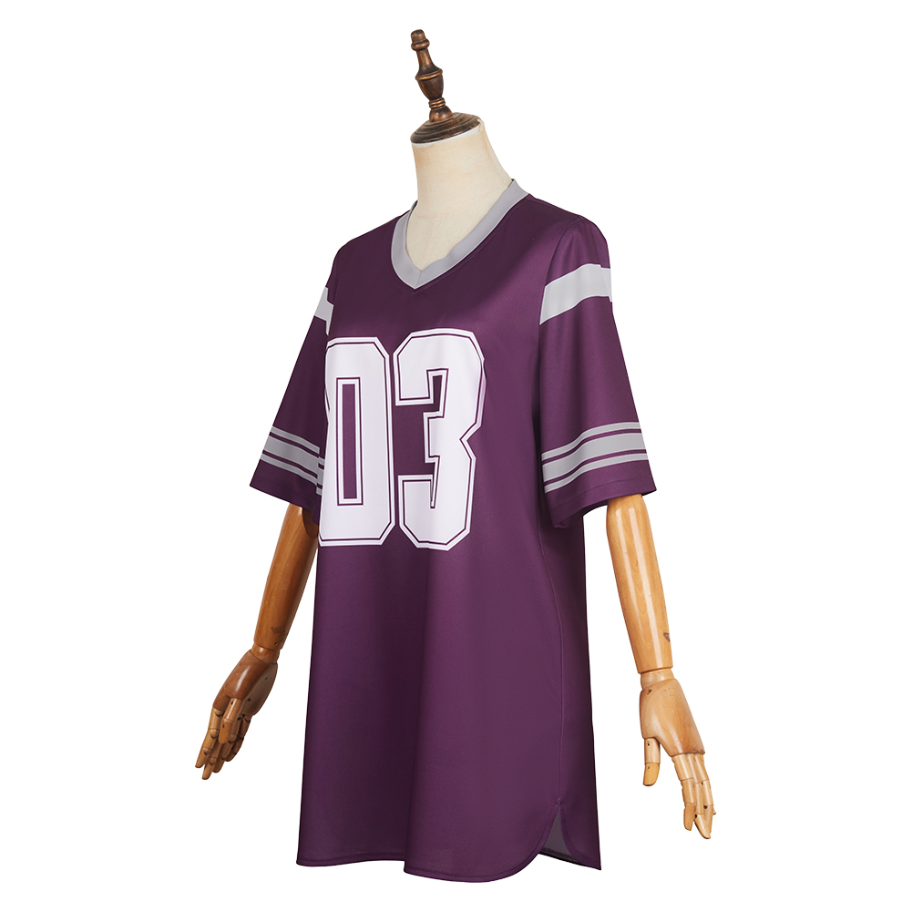 Agatha: Darkhold Diaries (2024) Agatha Harkness Purple T-shirt Halloween Carnival Cosplay Costume