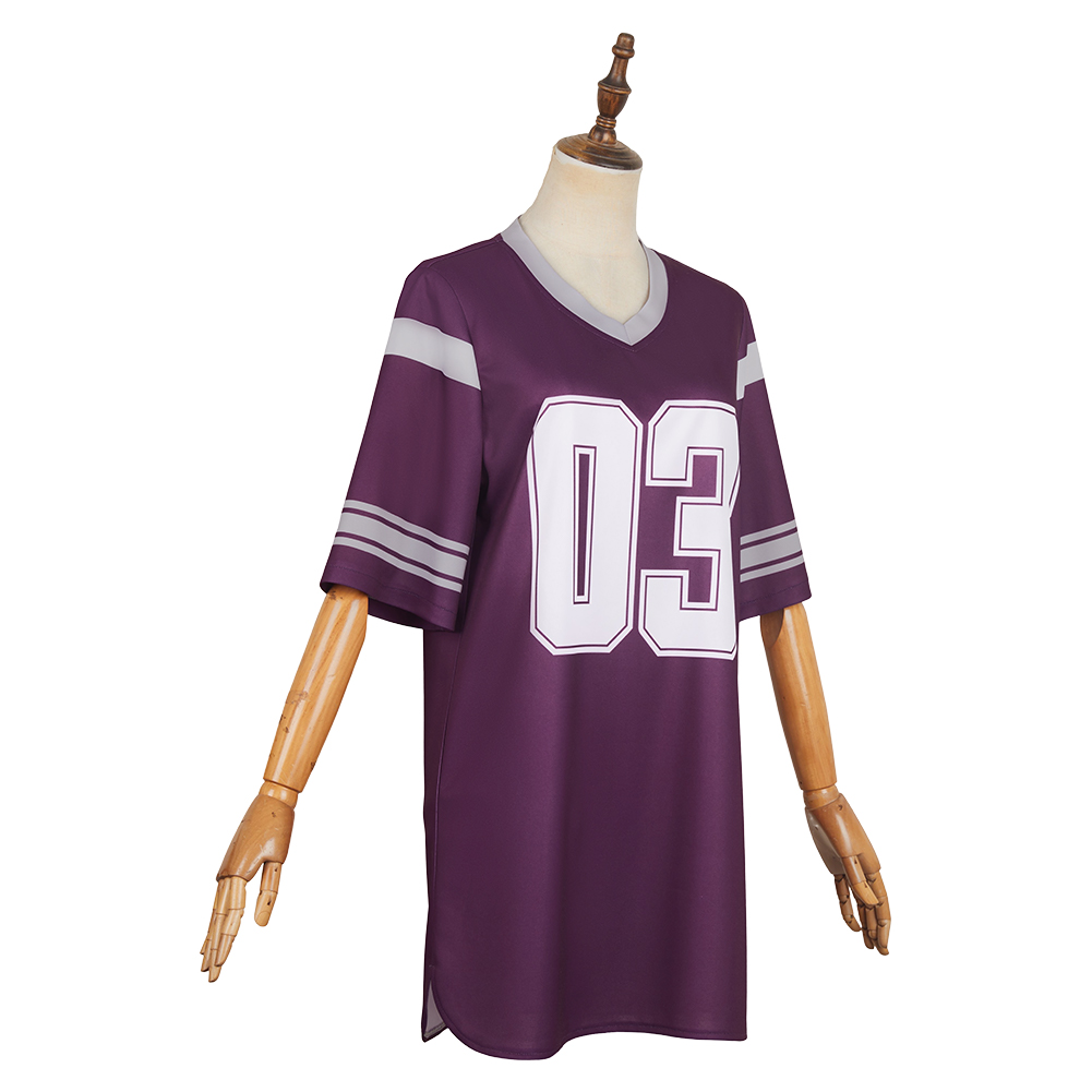Agatha: Darkhold Diaries (2024) Agatha Harkness Purple T-shirt Halloween Carnival Cosplay Costume