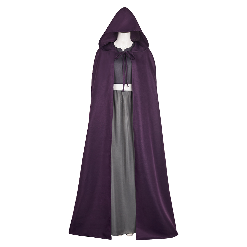 Agatha: Darkhold Diaries (2024) Agatha Harkness Grey Cloak Set Outfits Halloween Carnival Cosplay Costume