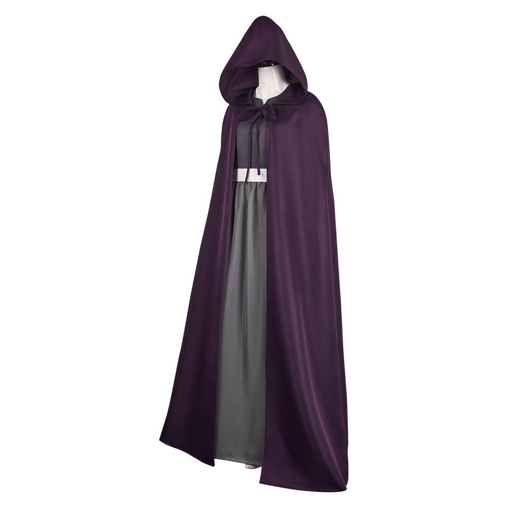 Agatha: Darkhold Diaries (2024) Agatha Harkness Grey Cloak Set Outfits Halloween Carnival Cosplay Costume