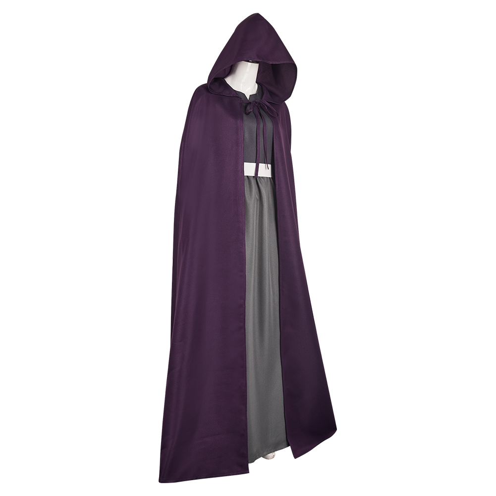 Agatha: Darkhold Diaries (2024) Agatha Harkness Grey Cloak Set Outfits Halloween Carnival Cosplay Costume