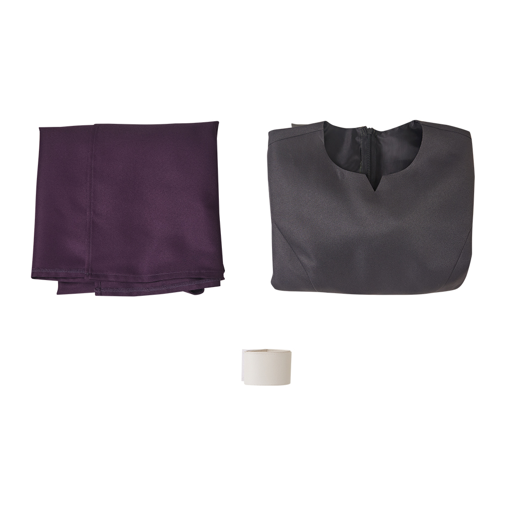 Agatha: Darkhold Diaries (2024) Agatha Harkness Grey Cloak Set Outfits Halloween Carnival Cosplay Costume