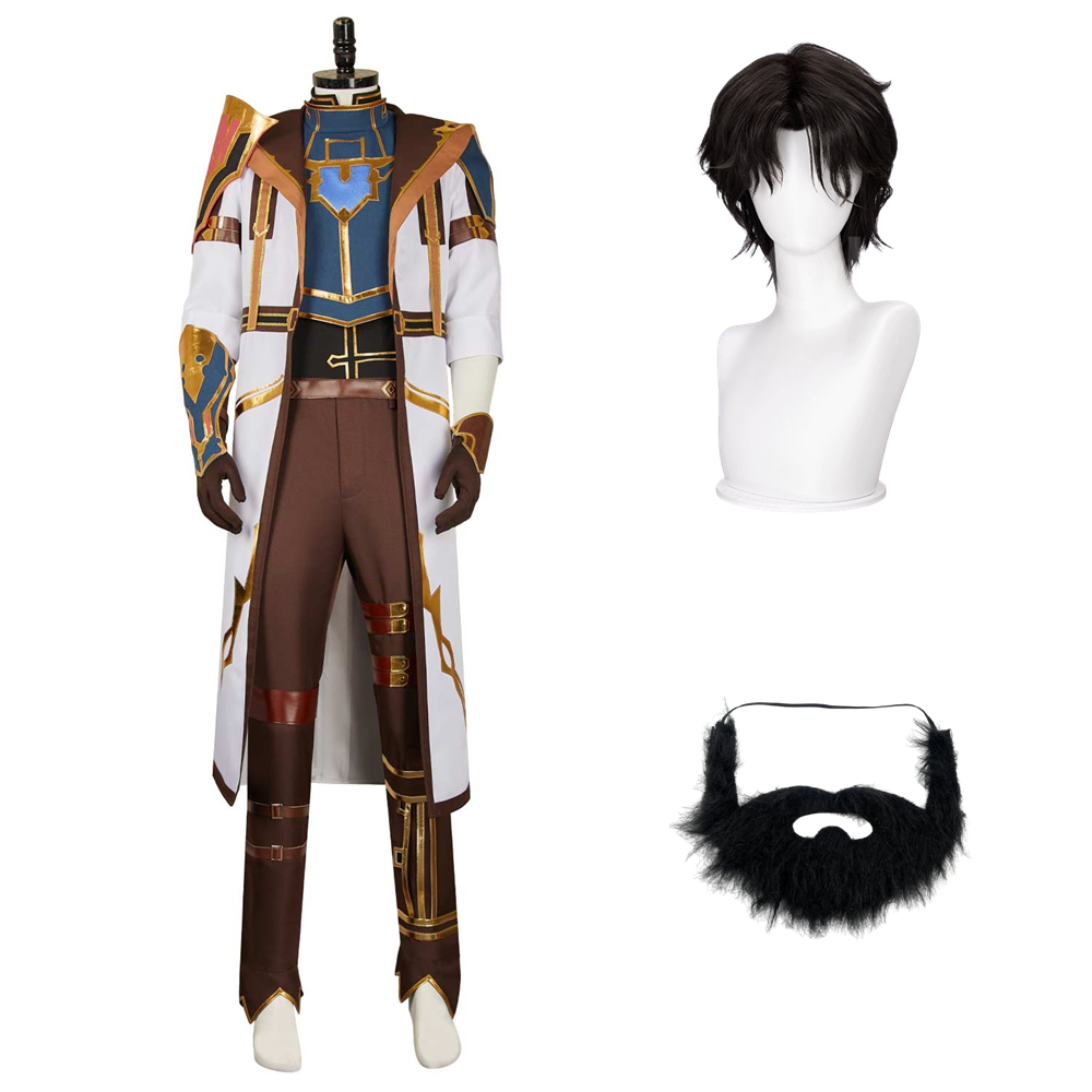 League of Legends Arcane Survivor Jayce Outfits Halloween Carnival Cosplay Costume