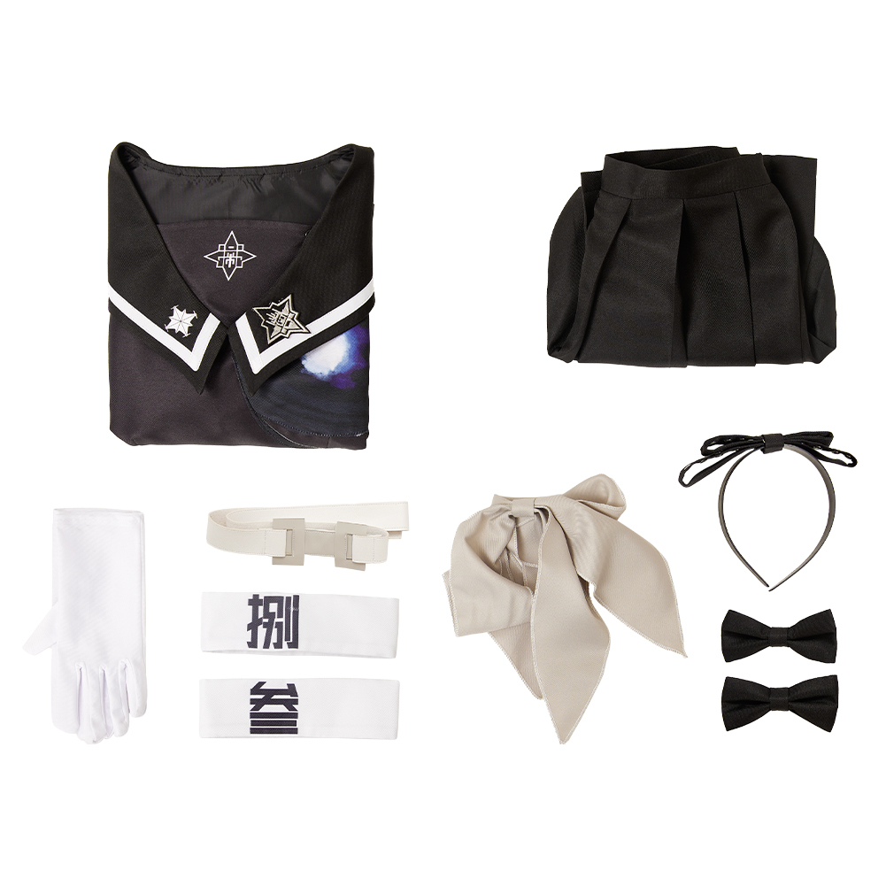 The Hundred Line -Last Defense Academy Tsukumo Kako Outfits Halloween Carnival  Cosplay Costume