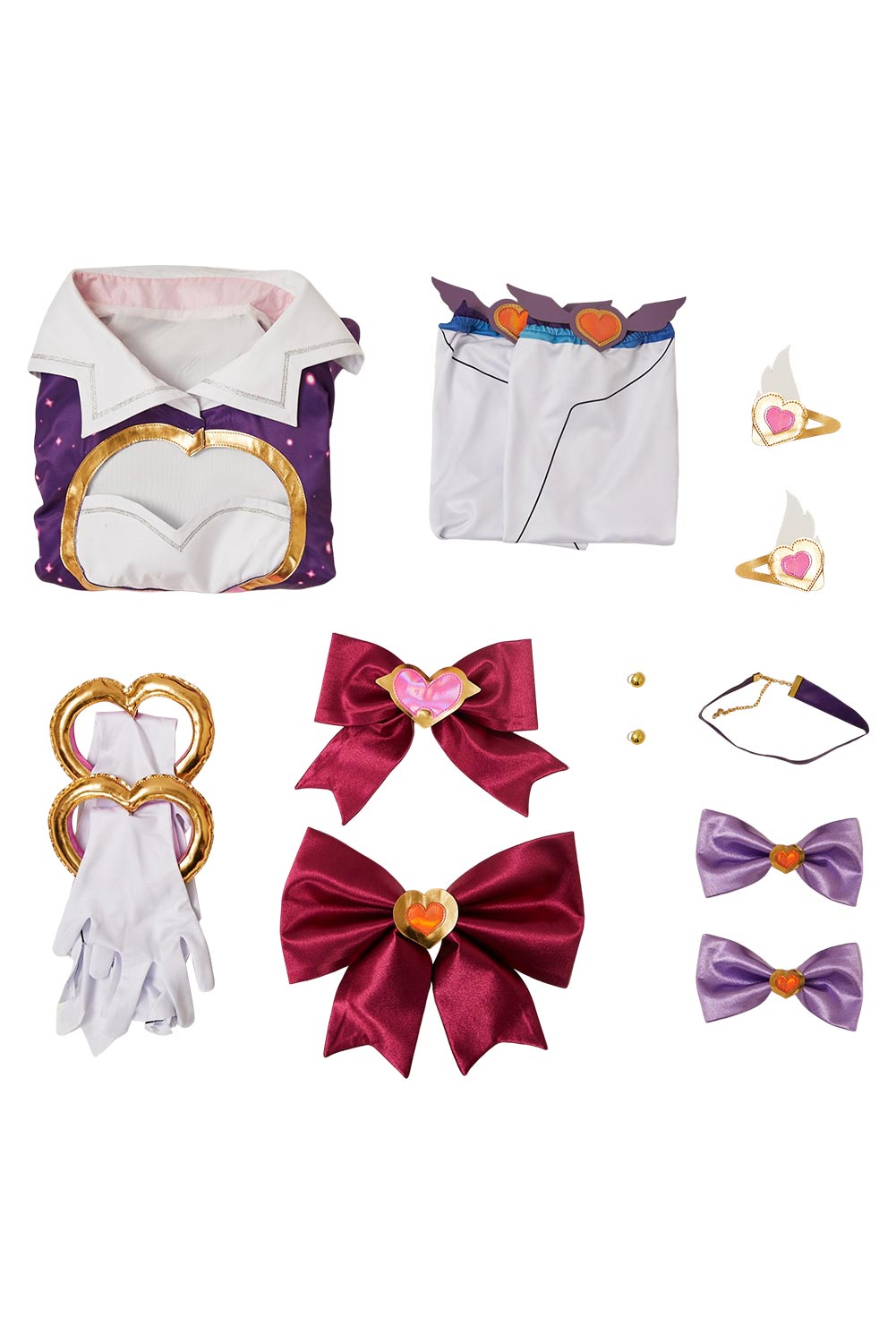 Overwatch Kiriko Magical Girl Skirt Set Halloween Carnival Party Cosplay Costume