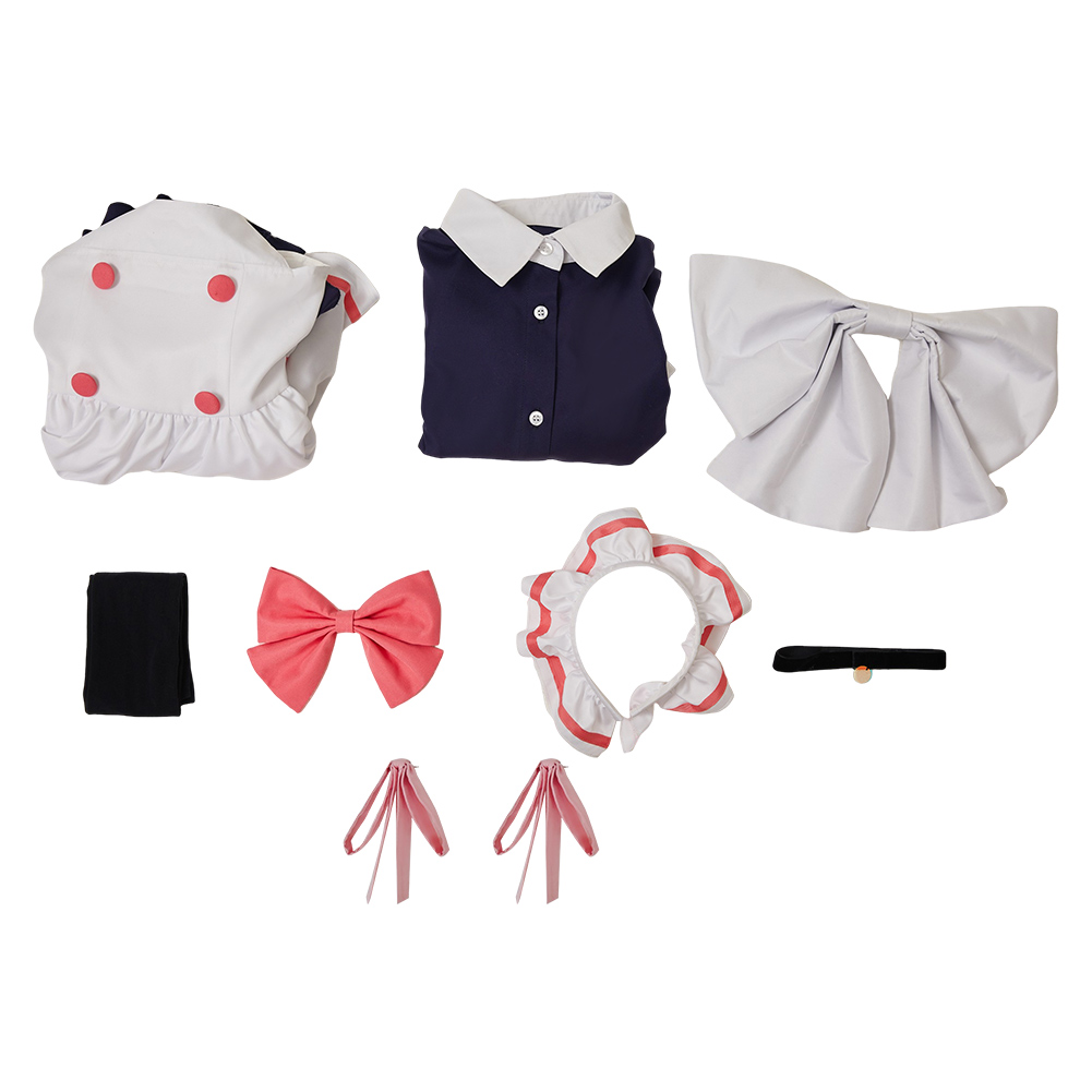 Dandadan Season 2 Momo Ayase Maiden Dress Outfits  Halloween Carnival Cosplay Costume
