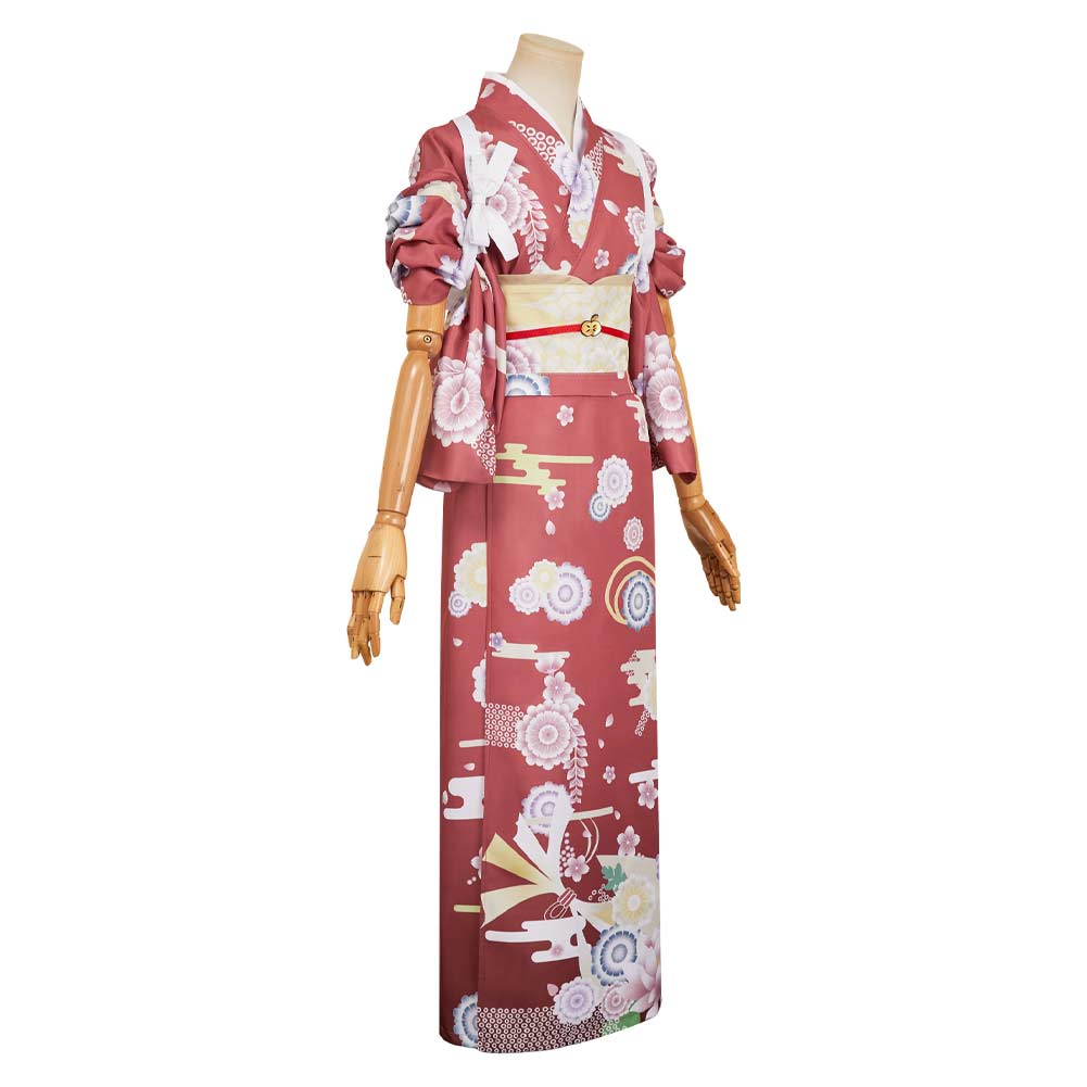 Hazbin Hotel Season 2 Charlie Morningstar Red Kimono Halloween Carnival Cosplay Costume