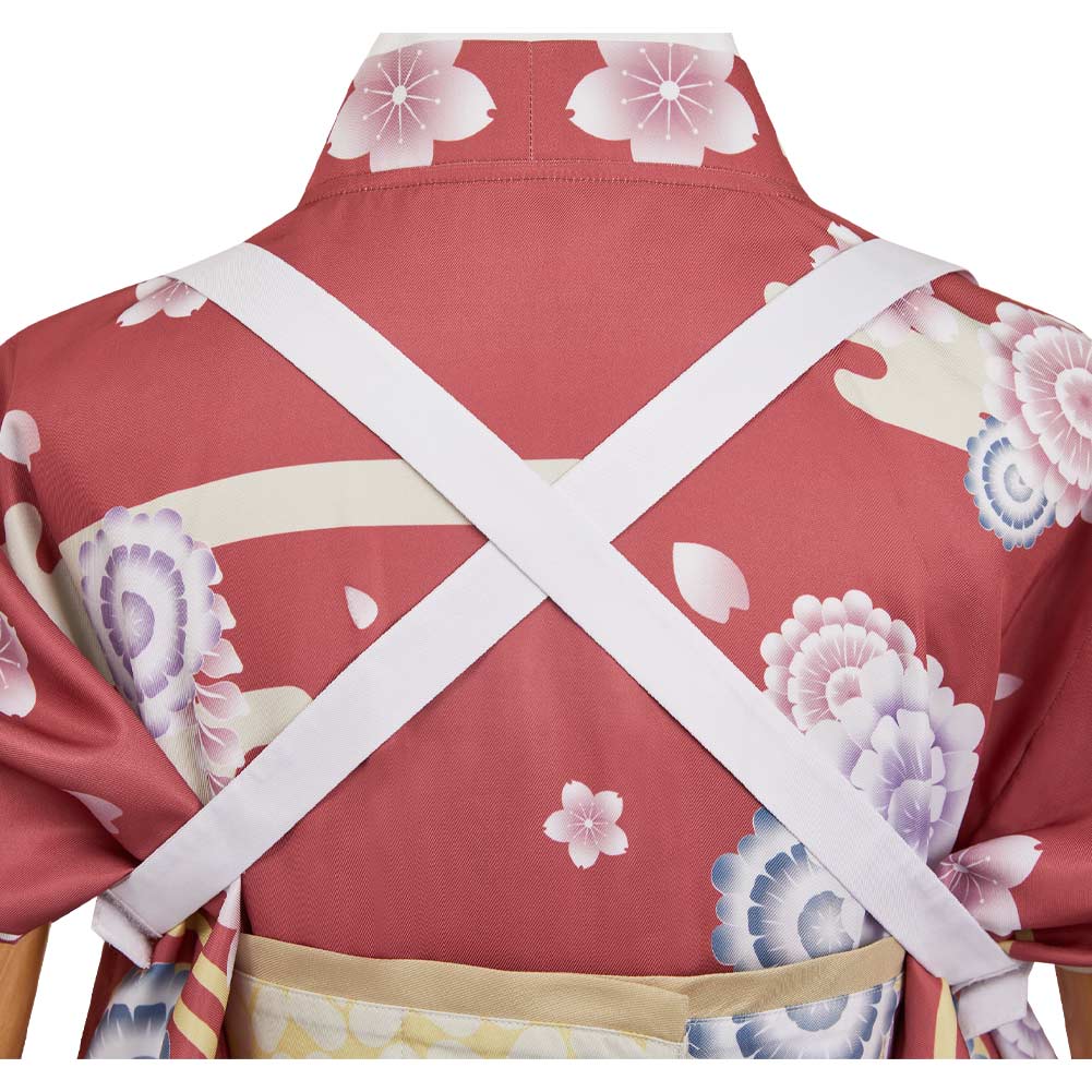 Hazbin Hotel Season 2 Charlie Morningstar Red Kimono Halloween Carnival Cosplay Costume