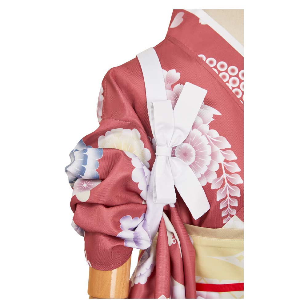 Hazbin Hotel Season 2 Charlie Morningstar Red Kimono Halloween Carnival Cosplay Costume