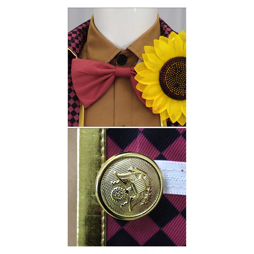 Dead by Daylight Joker Purple Suit Outfit Halloween Carnival Cosplay Costume